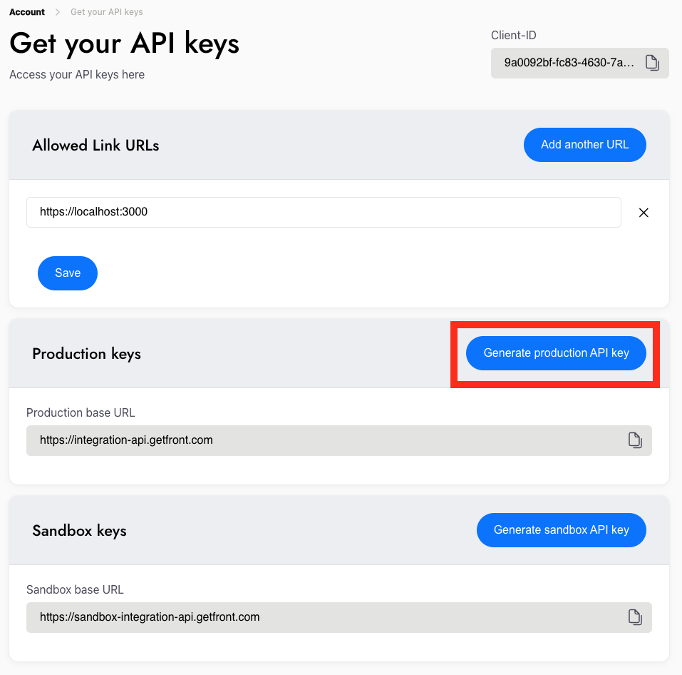 API KEY